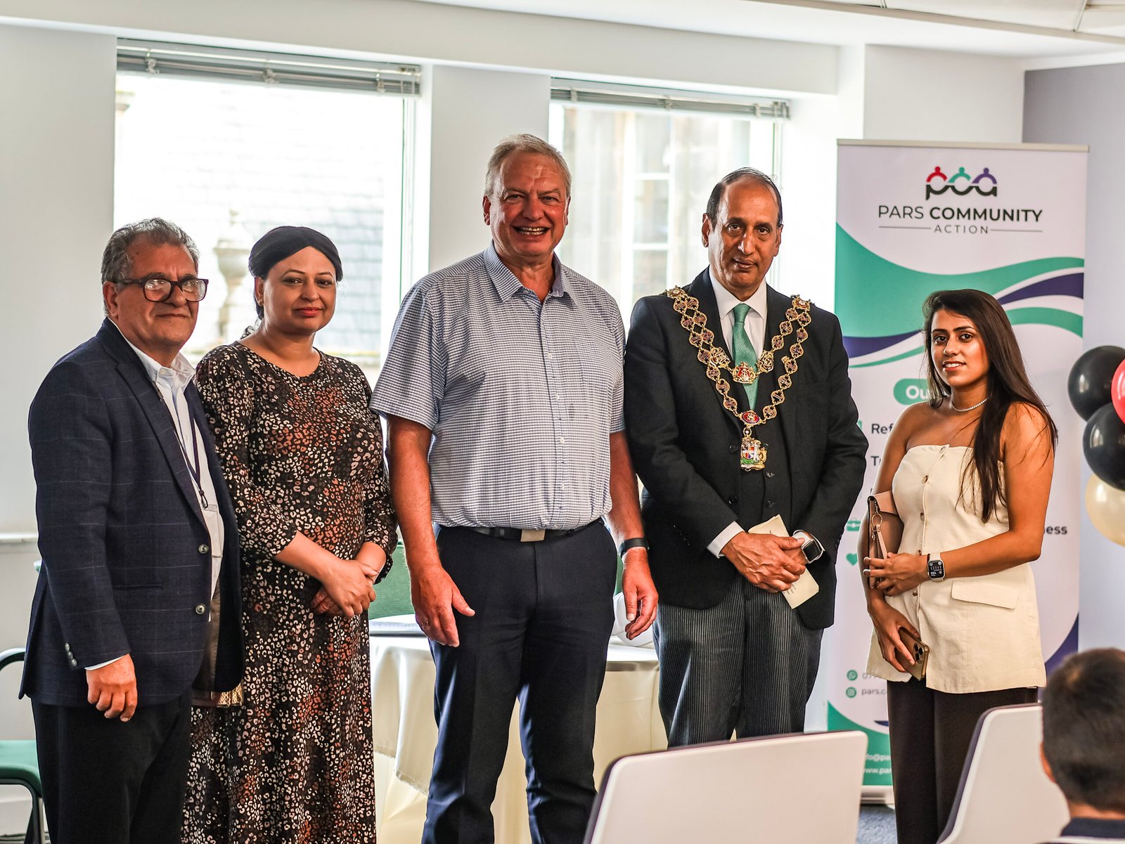 Lord Mayor of Birmingham with our team